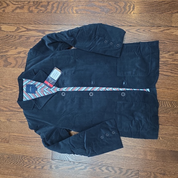 Toobydoo Boys Navy Corduroy Trail Blazer Size 12 NWT